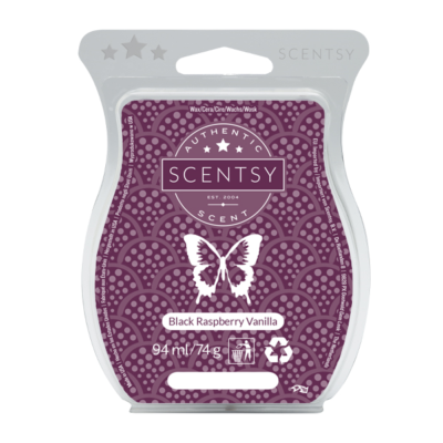 Black Raspberry Vanilla Scentsy Wax Bar