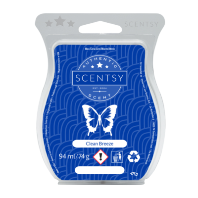 Clean Breeze Scentsy Wax Bar