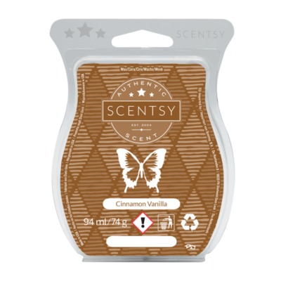 Cinnamon Vanilla Scentsy Wax Bar