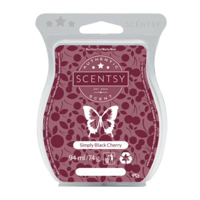 Simply Black Cherry Scentsy Wax Bar