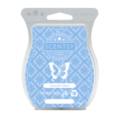 Coconut Cotton Scentsy Wax Bar