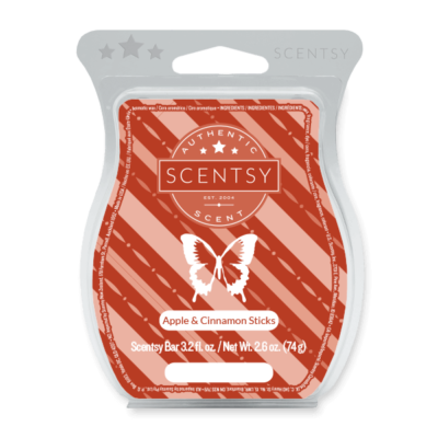 Apple and Cinnamon Sticks Scentsy Wax Bar