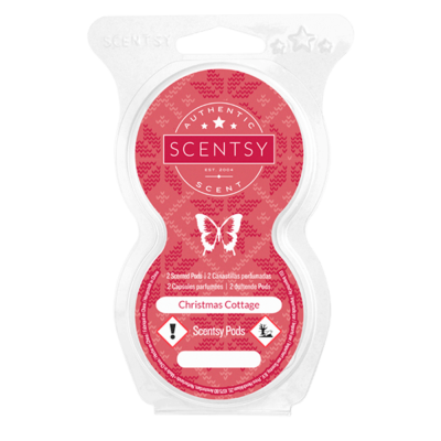 Christmas Cottage Scentsy Go Pods