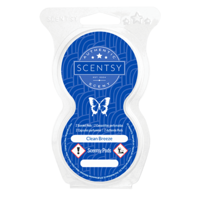 Clean Breeze Scentsy Go Pods