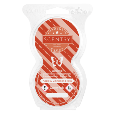 Apple and Cinnamon Sticks Scentsy Go Pods