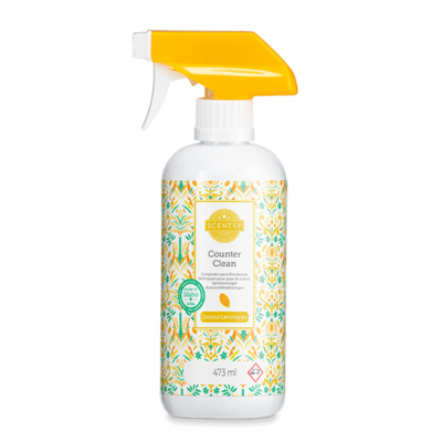 Creamy, tropical coconut and sunny, bright lemongrass.