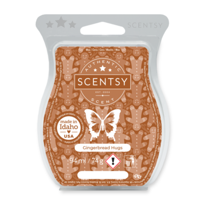 Gingerbread Hugs Scentsy Wax Bar