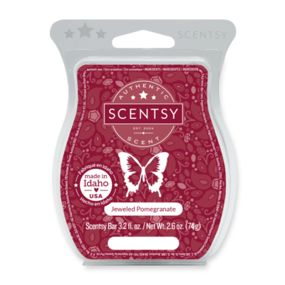 Jeweled Pomegranate Scentsy Wax Bar