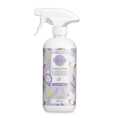 Lavender Cotton Scentsy Fresh Fabric Spray