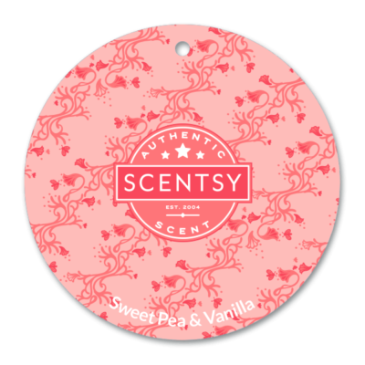 Sweet Pea & Vanilla Scent Circle